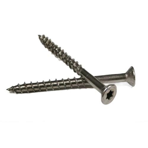 Stainless Steel Fasteners Deck Screws Silver SS304 Screws Torx Drive Star Head Manufacturers, Suppliers in Indonesia