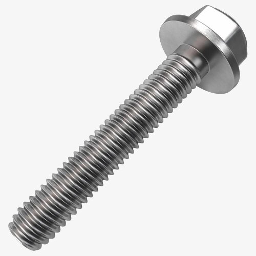 Sanicro 28 Fastener Hex Flange Bolts Polished SS316 Industrial Bolts for Reliable Performance Manufacturers, Suppliers in Dubai