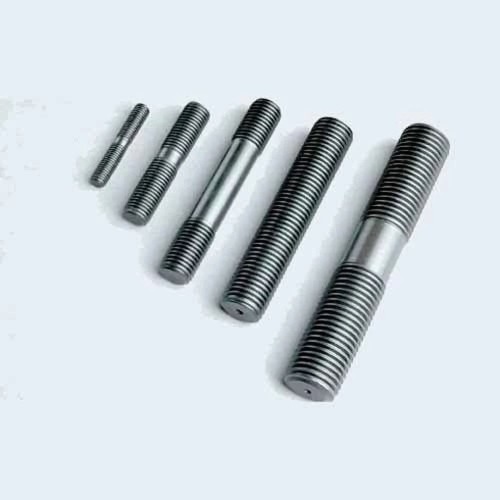 Inconel Fasteners Double End Stud Bolts Silver For Industrial Use Custom Size Manufacturers, Suppliers in Indonesia
