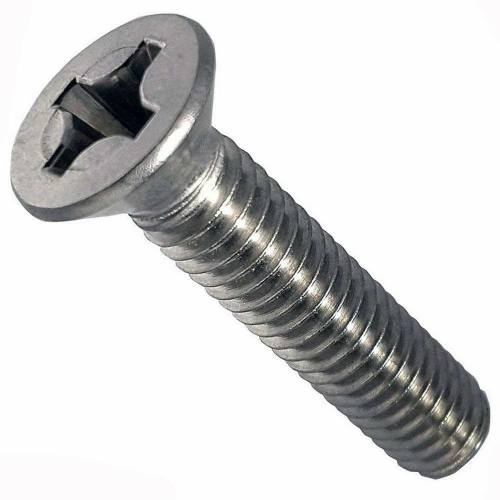 Stainless Steel Fasteners Phillips Head Screws Mild Steel M12 Screws Pan Head Phillips Drive Star Type Manufacturers, Suppliers in Indonesia