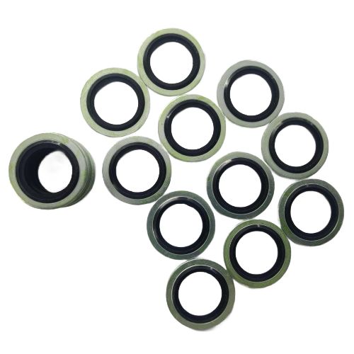 Stainless Steel Fasteners Bonded Sealing Washers Rubber Seals for Industrial Use Manufacturers, Suppliers in Indonesia