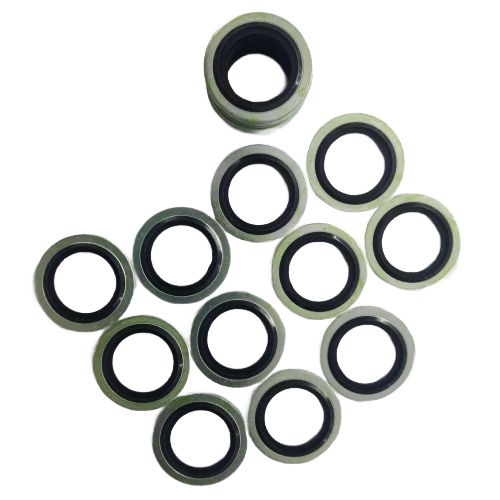 Stainless Steel Fasteners Bonded Sealing Washers Rubber Seals for Industrial Use Manufacturers, Suppliers in Indonesia