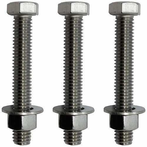 Titanium Fastener Hex Bolts M3 2 Inch Thread Fastener 45 HRC Hardness Polished Surface Treatment Packet Packaging Manufacturers, Suppliers in Bahrain