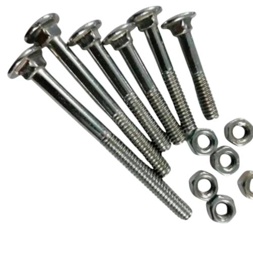Hastelloy Carriage Bolts C276 Round Fasteners M3 to M72 Full Thread Industrial Application Box Packaging Manufacturers, Suppliers in Indonesia