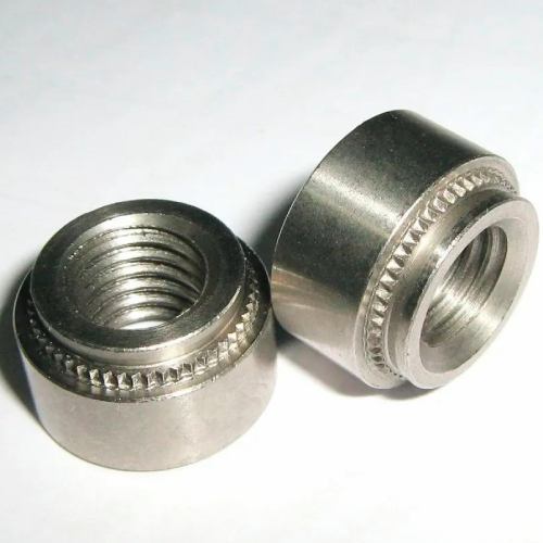 Super Duplex Clinch Nuts AISI 304 Stainless Steel Round Head Nut 1MM Thickness Box Packaging Manufacturers, Suppliers in Indonesia