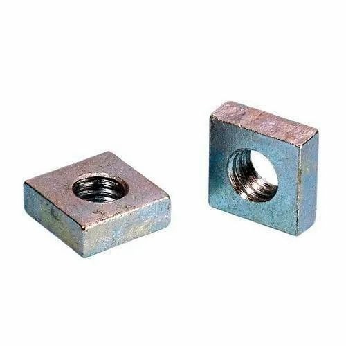 Titanium Fastener Square Nuts Square Mild Steel Bolt Corrosion Resistant Silver Color Packaged in Packet Manufacturers, Suppliers in Bahrain