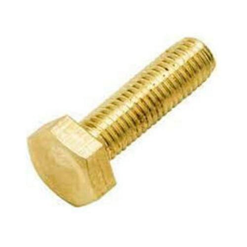 Alloy 20 Fasteners Hex Bolts Golden Bronze Hex Head Screws Industrial Application Manufacturers, Suppliers in Dubai