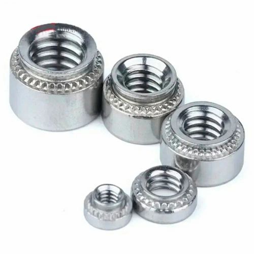 Titanium Fastener Clinch Nuts Stainless Steel Round Bolt M5 to M12 Polished Finish Mild Steel Industrial Use Silver Color Packaged in Packet Manufacturers, Suppliers in Bahrain