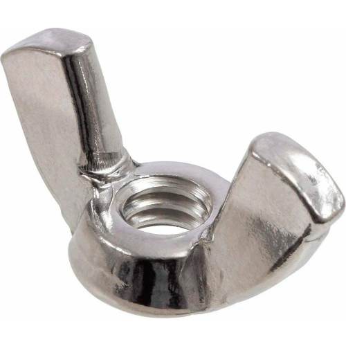 Smo 254 Fasteners Wing Nuts 2mm to 200mm Stainless Steel Mirror Finish Silver Color Box Packaging Manufacturers, Suppliers in Dubai