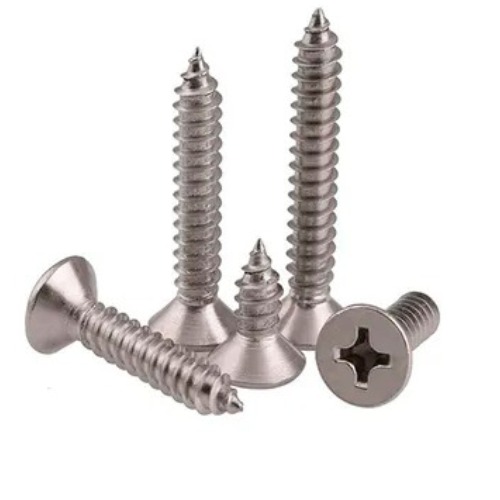 Duplex Steel Self Tapping Screws Stainless Steel Fully Threaded Hex Head Silver Color Corrosion and Rust Proof for Construction Use Manufacturers, Suppliers in Dubai