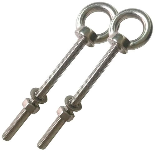 Alloy 20 Fasteners Eye Bolts Stainless Steel Round Head Bolts Silver Color Construction Use Manufacturers, Suppliers in Dubai