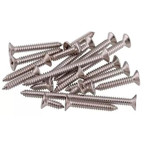 Duplex Steel Wood Screws Stainless Steel Phillips Drive Flat Head Style Type A Point Exterior Finish Manufacturers, Suppliers in Dubai