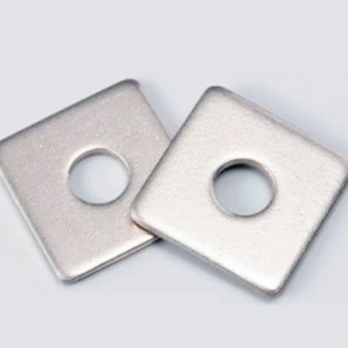 Titanium Fastener Square Washers Mild Steel Square Bolt with 4 MM Hole Industrial Use Packaged in Packet Manufacturers, Suppliers in Bahrain