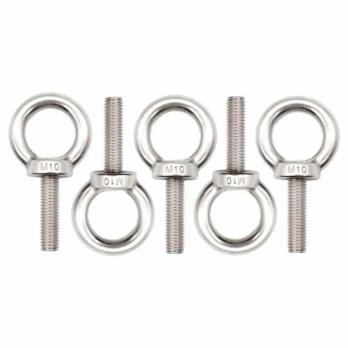 Hastelloy Lifting Bolts Stainless Steel Eye Bolt M6 to M16 Full Thread Round Shape Construction Application 3mm Diameter Manufacturers, Suppliers in Indonesia