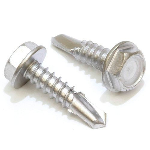 Monel Fastener Self Tapping Screws Self Drilling Screws M10 to M14 Hex Head Roofing Material SS 304 Finish Manufacturers, Suppliers in Nigeria