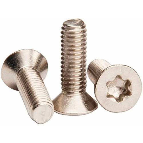 Smo 254 Fasteners Torx Head Screws M5 5 MM Diameter Screw 100 MM Thread Length Zinc Nickel Plated Fully Threaded Mild Steel Material Stainless Steel Coating Size 2 MM to 6 MM ANSI ISO DIN Standards Manufacturers, Suppliers in Dubai