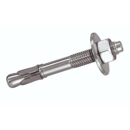 Smo 254 Fasteners Wedge Anchors Stainless Steel 10 MM Diameter Zinc Finished Anchor Fastener by Royal Bright Solar 100 MM Length Corrosion Resistant 60 HRC Hardness for Fabrication Manufacturers, Suppliers in Dubai