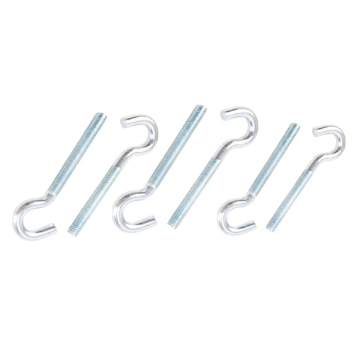 Hastelloy Hook Bolts Customized Stainless Steel Round Pipe Fittings with Polished Finish and Thread Options Manufacturers, Suppliers in Indonesia