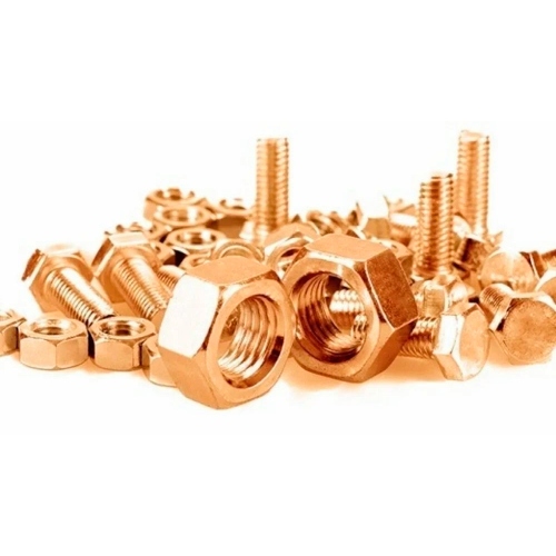 Cupro Nickel Fasteners Jam Nuts 30 MM Diameter Cupro Nickel Hex Head Nut Bolt Box Packaging Manufacturers, Suppliers in Dubai
