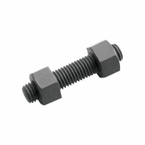 Smo 254 Fasteners Stud Bolts 16mm Alloy Steel Bolt Black Surface Treatment Industrial Use Pan India Manufacturers, Suppliers in Dubai