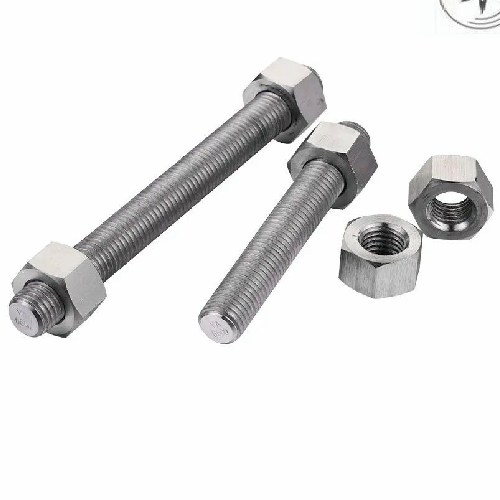 Hastelloy Stud Bolts C276 Round Fasteners M3 to M72 Industrial Application Box Packaging Manufacturers, Suppliers in Indonesia