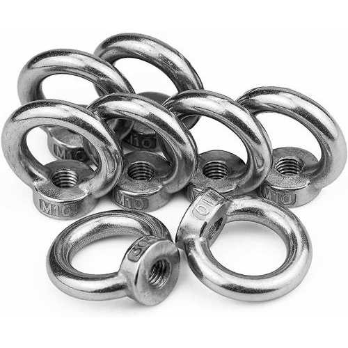 Duplex Steel Eye Nuts Polished Brass Stainless Steel Drilling Nuts Box Carton Packaging Manufacturers, Suppliers in Dubai