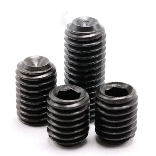 Astm A325 Fasteners Socket Set Screws Black Alloy Steel Full Thread Screws 3mm Size Manufacturers, Suppliers in Dubai