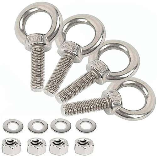 Monel Fastener Eye Bolts 400 Eye Shape Industrial Application Box Packaging Size M3 M72 Manufacturers, Suppliers in Nigeria