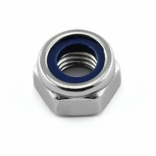 Duplex Steel Nylon Insert Nuts 6mm Stainless Steel Threaded Round Shape Silver Color Packaged for Convenience Manufacturers, Suppliers in Dubai