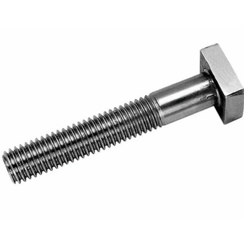 Monel Fastener T Head Bolts M3 to M72 Monel 400 Head Partially Threaded Fasteners Silver Color Manufacturers, Suppliers in Nigeria