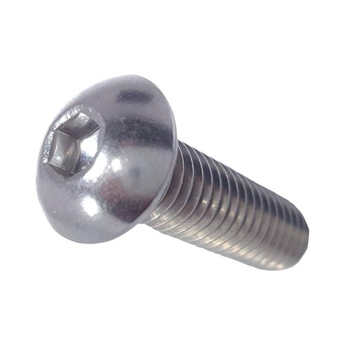 Nickel Alloy Fasteners Button Head Screws M3 - M42 Button Head Full Thread Fasteners Polished Finish For Industrial And Construction Manufacturers, Suppliers in Indonesia