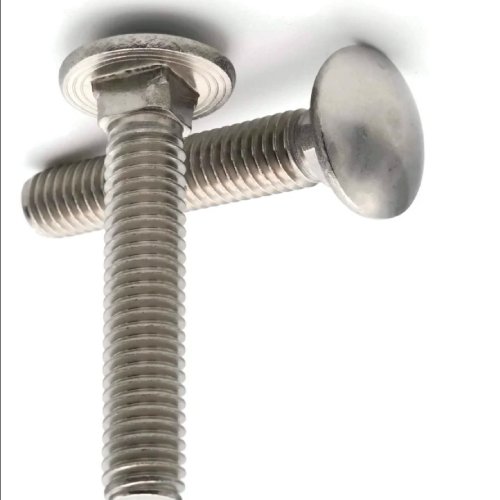 Alloy 20 Fasteners Carriage Bolts Round Head Bolts 1mm Diameter Silver Polished Finish Automobiles Manufacturers, Suppliers in Dubai