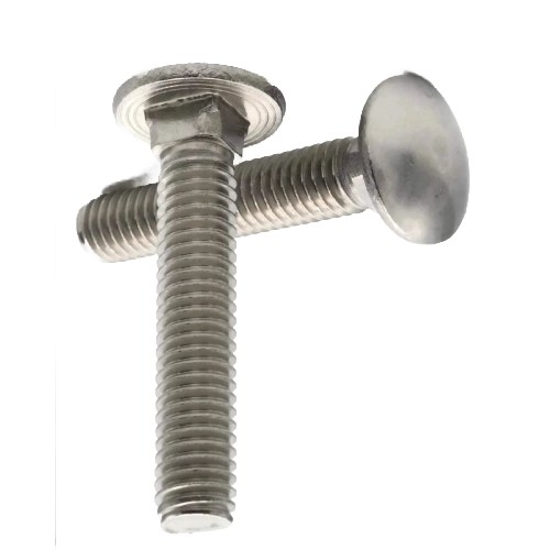 Inconel 925 Fasteners Carriage Bolts 1mm Round Shaped Round Head Bolts with Polished Surface Finish Silver Color Manufacturers, Suppliers in Dubai