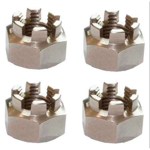 Nickel Alloy Fasteners Castle Nuts Drilling Hexagonal Nuts CN123 100 Percent Standard Compliance Manufacturers, Suppliers in Indonesia