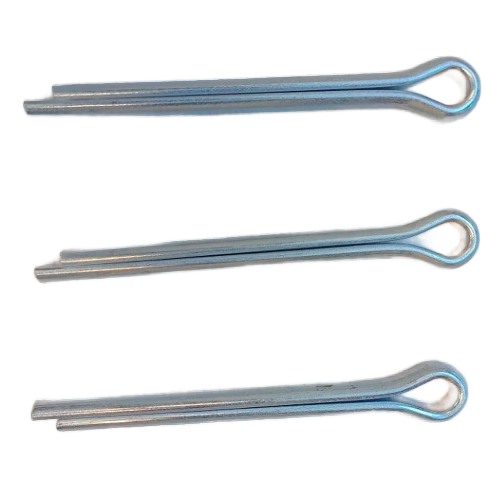 Alloy 20 Fasteners Cotter Pins Mild Steel 50mm Pin Silver Bright Zinc Plated Corrosion Resistant For Securing Castle Nuts Manufacturers, Suppliers in Dubai