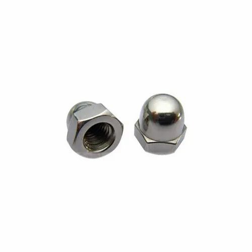 Inconel 925 Fasteners Dome Nuts Silver Dome Shaped Female Connection Manufacturers, Suppliers in Dubai
