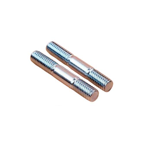 Nickel Alloy Fasteners Double End Stud Bolts 2 Inch Silver SS Round Head Industrial Fasteners Manufacturers, Suppliers in Indonesia
