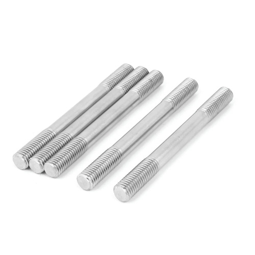 SS 904l Fasteners Double End Stud Bolts Stainless Steel Stud With Polished Finish Silver Color Residential Use Material Grade A Manufacturers, Suppliers in Oman
