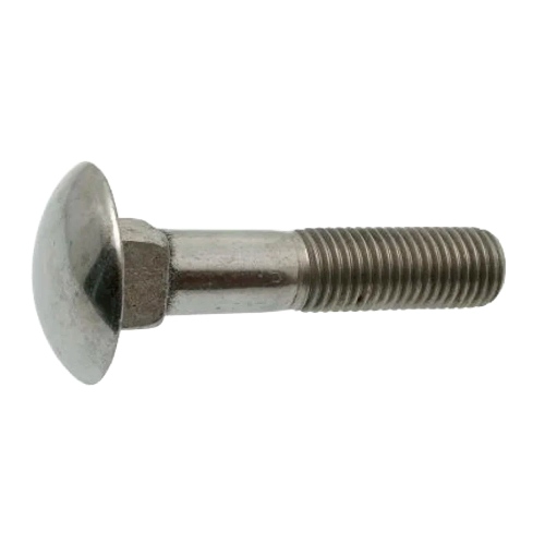 SS 904l Fasteners Square Head Bolts Stainless Steel Silver Round Head Square Neck Bolt For Industrial Applications Manufacturers, Suppliers in Oman
