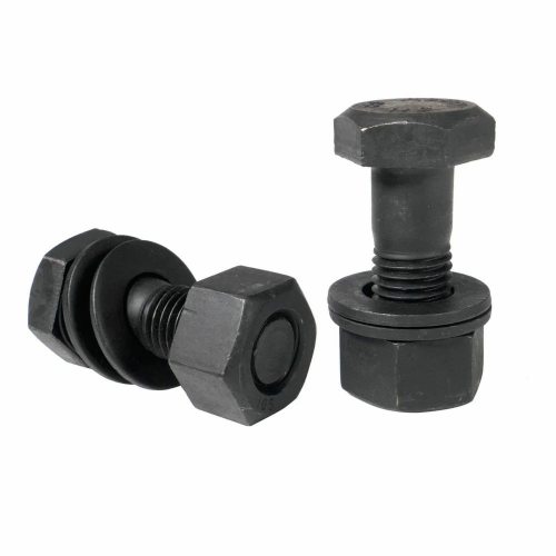 High Tensile Fasteners Heavy Hex Bolts 10mm Head High Tensile Steel Fasteners IS3757 Threaded Corrosion Resistant Black Manufacturers, Suppliers in Mumbai