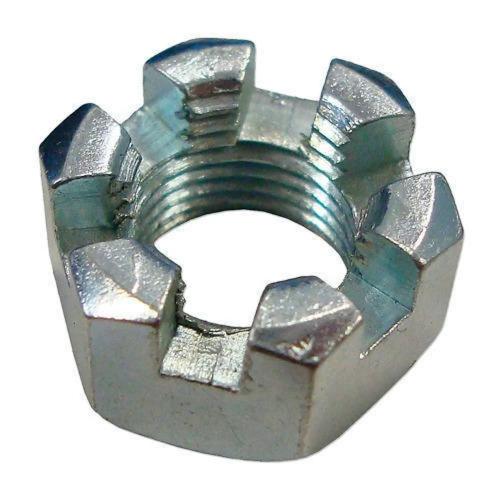 SS 904l Fasteners Slotted Nuts 12mm Stainless Steel Slotted Round Nut SS304 For Vibration Or Motion Applications Manufacturers, Suppliers in Oman