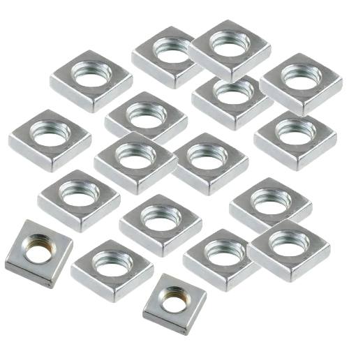 SS 904l Fasteners Square Nuts Stainless Steel 2MM Square Drilling Nut Silver Color Manufacturers, Suppliers in Oman