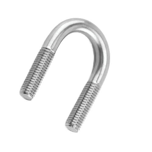 SS 904l Fasteners U Bolts 2mm U Shaped Milled Head Bolt For Automobiles Silver Color Manufacturers, Suppliers in Oman
