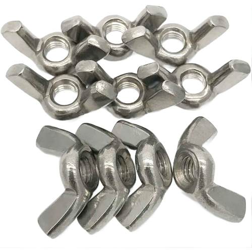 SS 904l Fasteners Wing Nuts 10mm Stainless Steel Wing Nut Round Head SS 304 Material Manufacturers, Suppliers in Oman