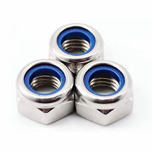 Alloy A286 Fasteners Nylon Insert Nuts M10 Threaded Hexagonal Nut White Travelant Manufacturers, Suppliers in Dubai