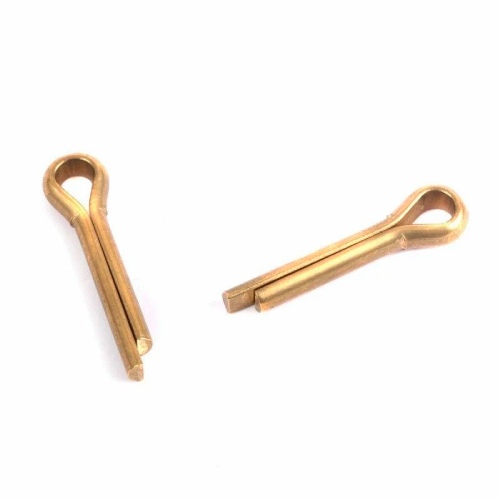 Stainless Steel Fasteners Split Pins Durable Yellow Split Pin Available in Sizes from 0.6mm to 40mm Diameter Manufacturers, Suppliers in Indonesia
