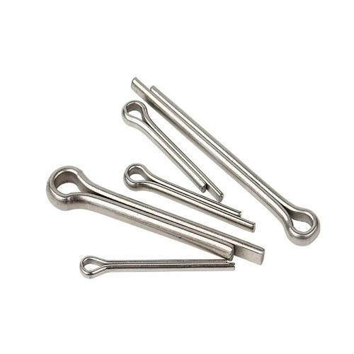 Nickel Alloy Fasteners Split Pins in Silver Color With Galvanized Finish Manufacturers, Suppliers in Indonesia