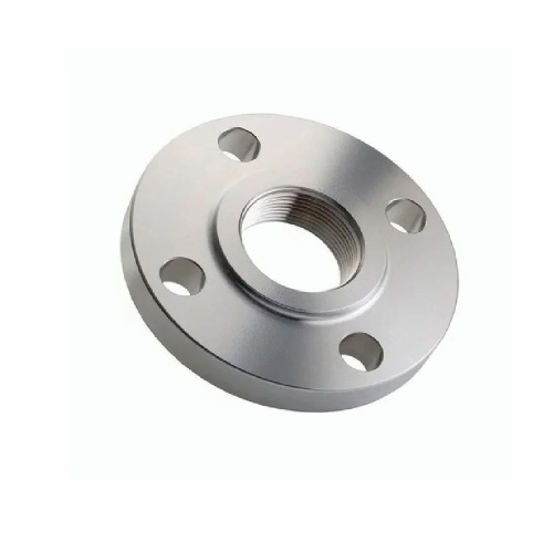 Super Duplex Threaded Flanges Durable 1 - 5 Inch Silver Round Flanges For Industrial Applications Manufacturers, Suppliers in Dubai