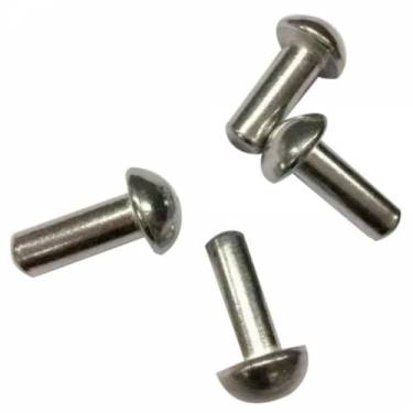 Alloy 20 Fasteners Solid Rivets Mild Steel Silver 25mm Fasteners Manufacturers in Dubai