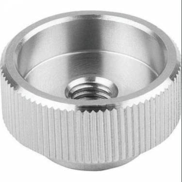 Alloy A286 Fasteners Knurled Nuts Brass Connector Parts 18mm Diameter Alloy 260 Polished Silver Round Head Manufacturers in Dubai
